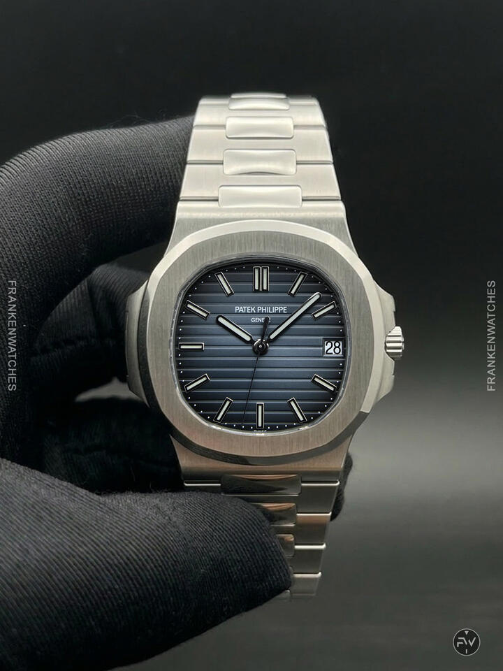 Custom Franken Nautilus 5711 Blue Dial